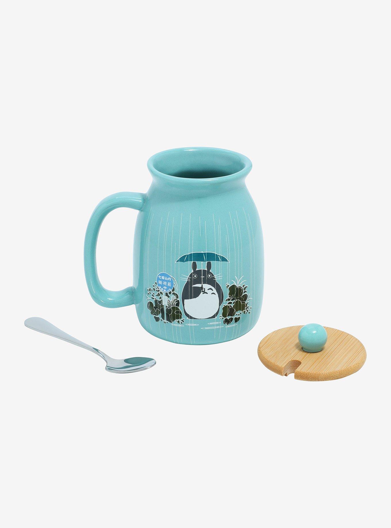 Studio Ghibli My Neighbor Totoro Rain Mug With Lid & Spoon, , alternate