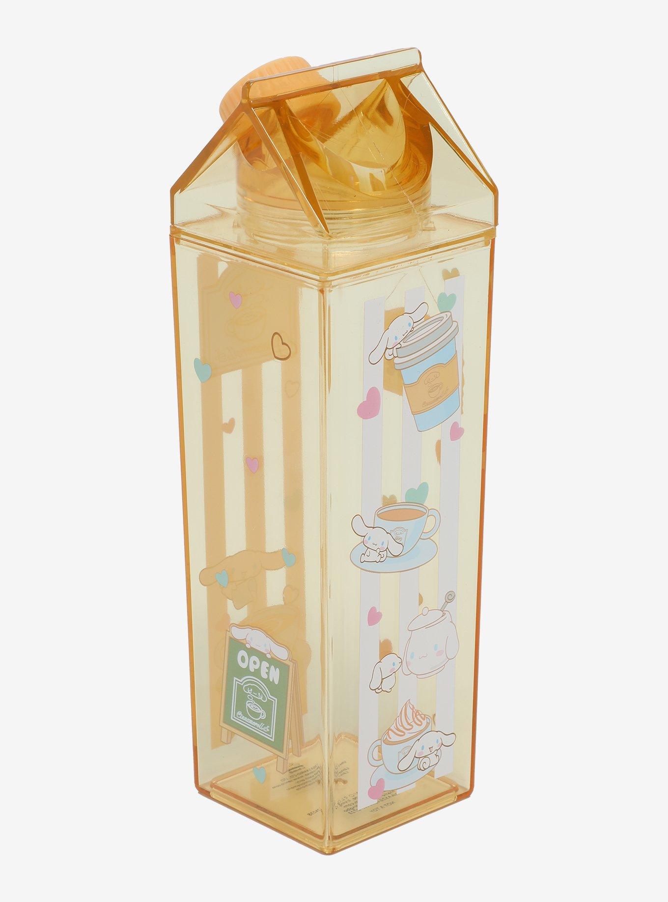 Cinnamoroll Cafe Milk Carton Water Bottle, , hi-res