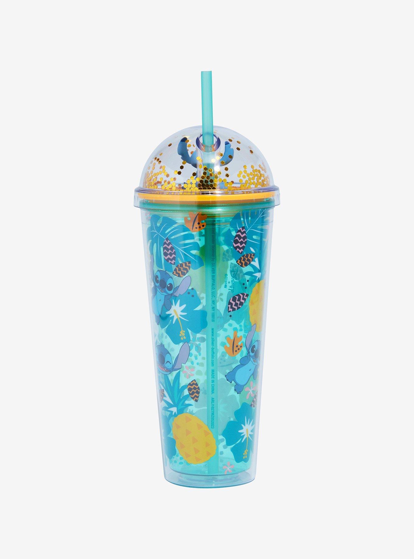 Disney Stitch Tropical Dome Acrylic Travel Cup, , hi-res