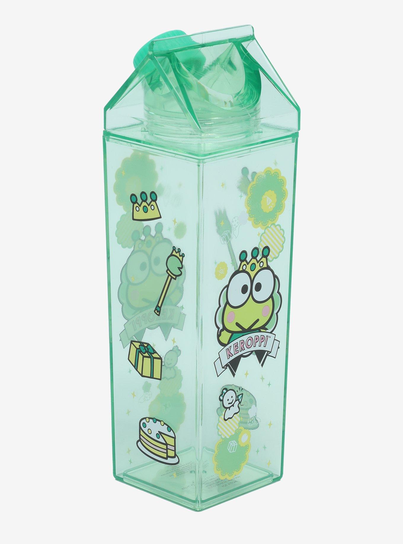 Keroppi King Milk Carton Water Bottle, , alternate