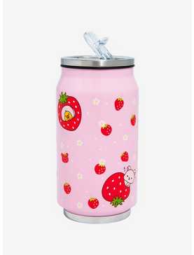 Rilakkuma Strawberry Soda Can Water Bottle, , hi-res