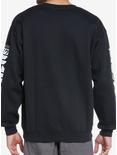 Fake Nerd Zyla Degenerate Sweatshirt, BLACK, alternate