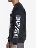 Fake Nerd Zyla Degenerate Sweatshirt, BLACK, alternate
