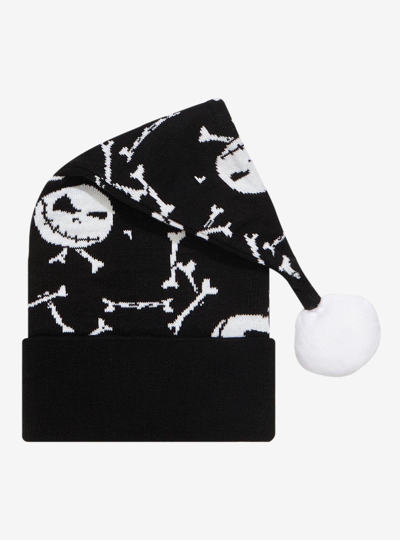 The Nightmare Before Christmas Jack Santa Knit Hat, , alternate