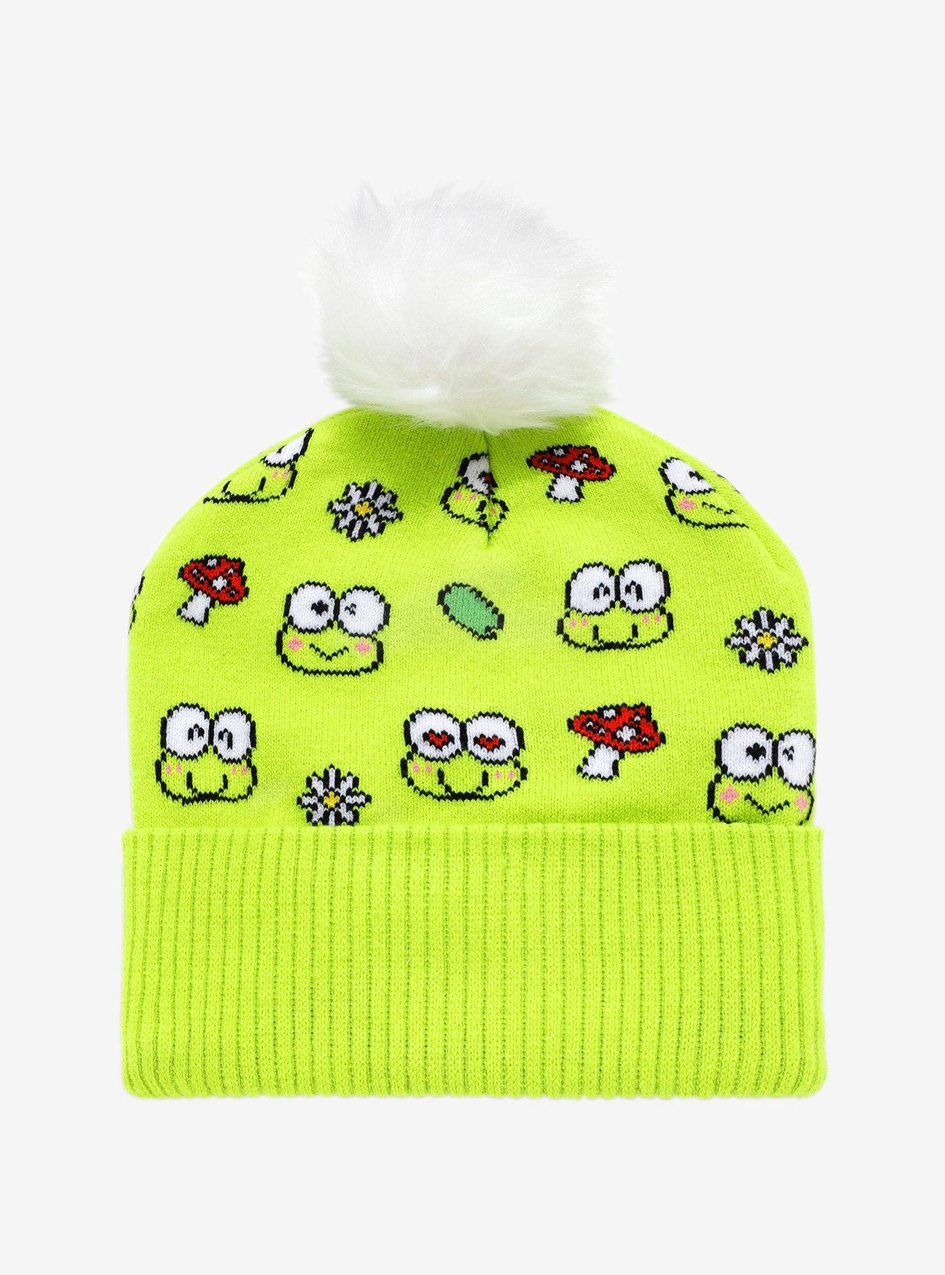 Keroppi Flowers Pom Beanie, , alternate