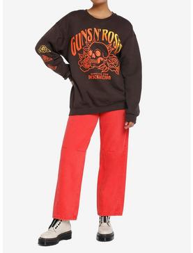 Guns N' Roses Appetite For Destruction Skull & Roses GIrls Sweatshirt, , hi-res