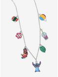 Disney Lilo & Stitch Icons Charm Necklace - BoxLunch Exclusive, , alternate