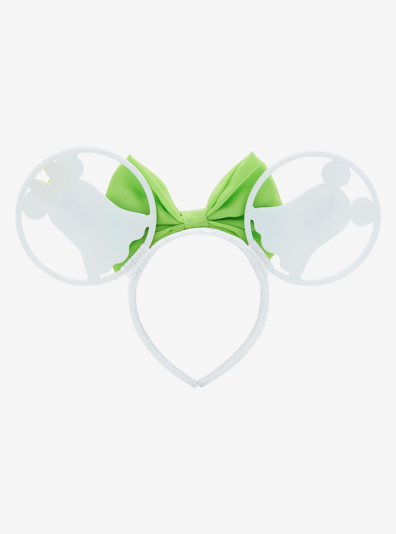 Disney Minnie Mouse Mickey & Minnie Ghost Glow-in-the-Dark Ears Headband, , alternate