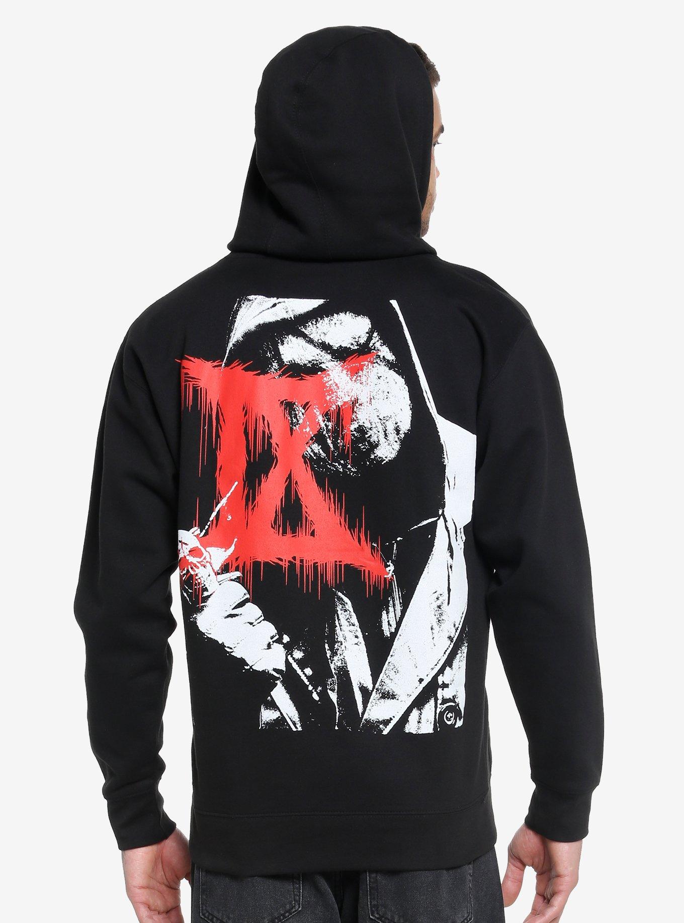 Ice Nine Kills IX Logo Hoodie, BLACK, alternate