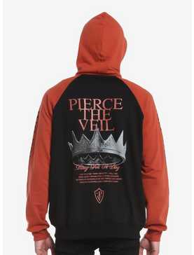 Pierce The Veil King For A Day Color-Block Hoodie, , hi-res
