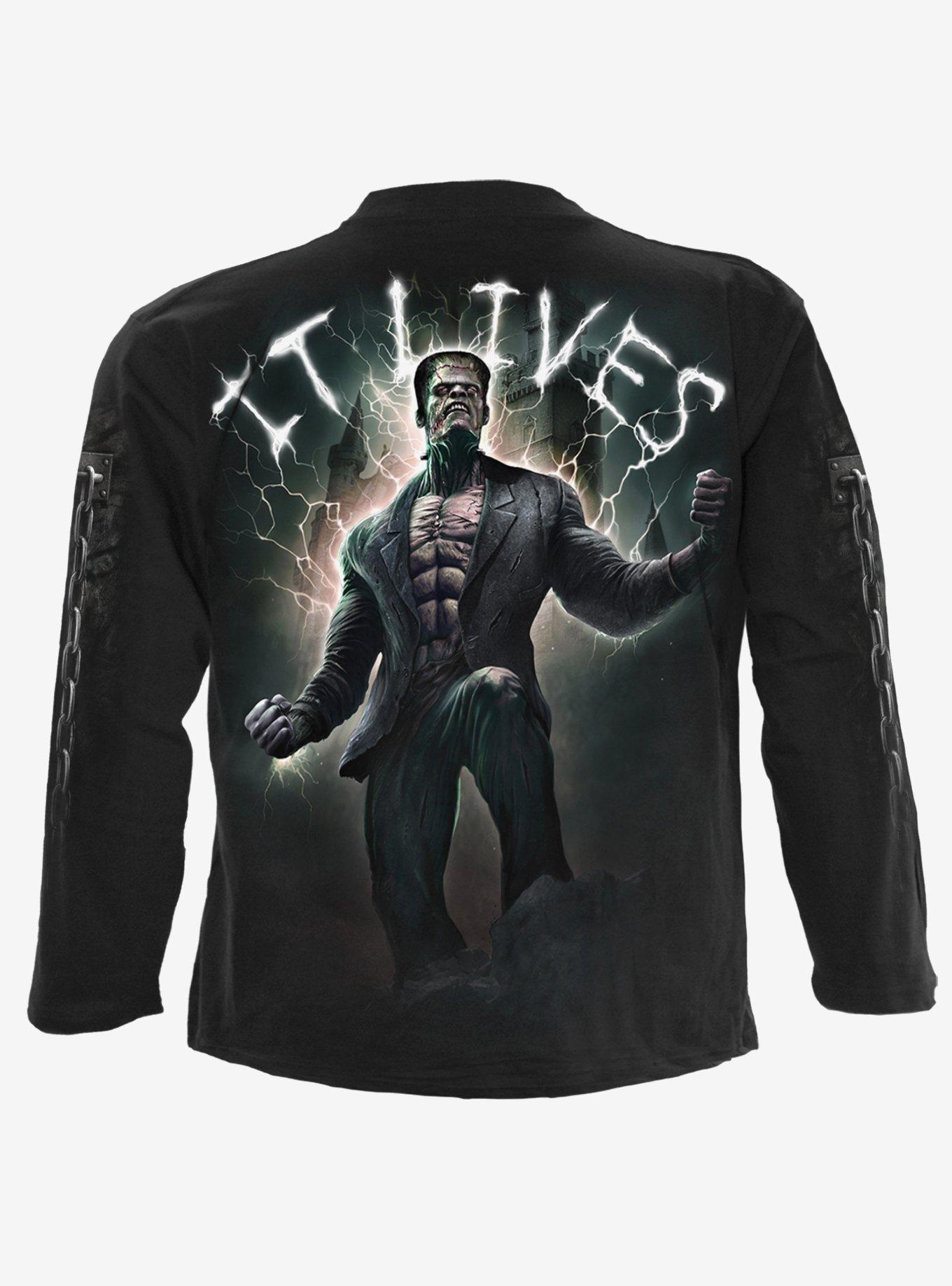 Spiral It Lives Long Sleeve Shirt Black, , hi-res