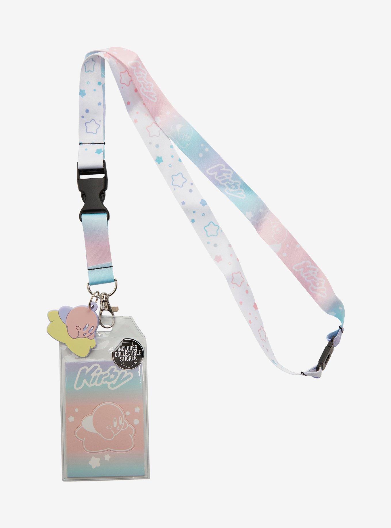 Kirby Stars Pastel Ombre Lanyard, , alternate