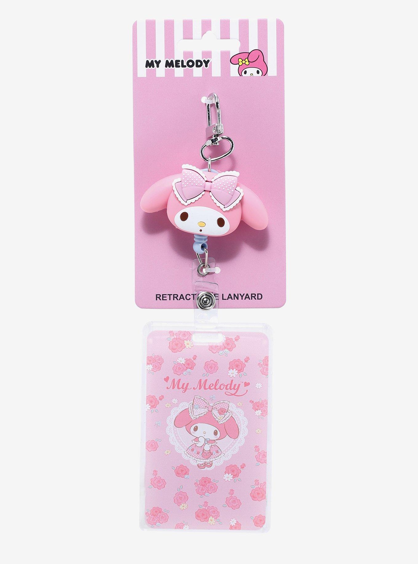 My Melody Lolita Retractable Lanyard