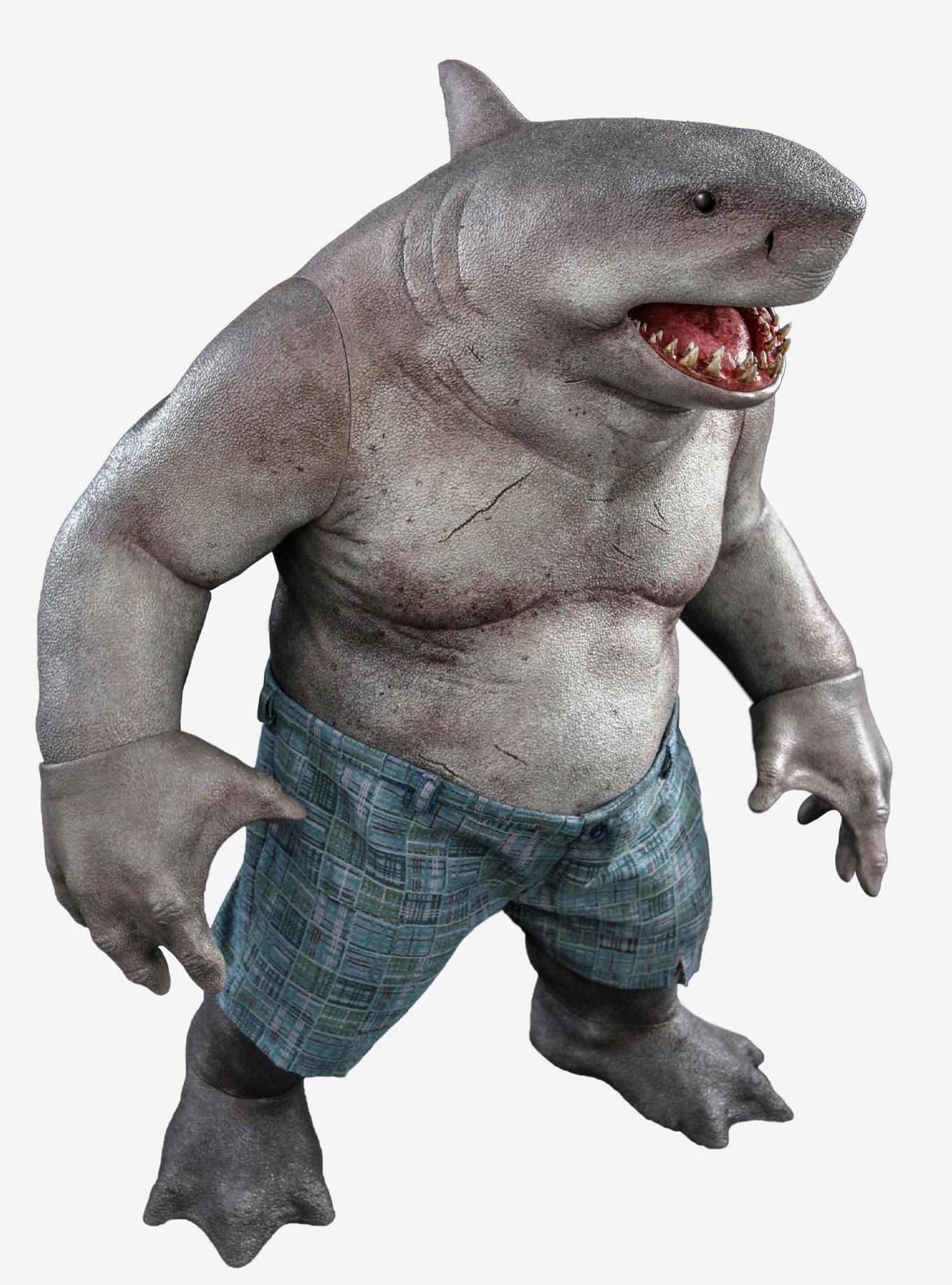 DC Comics The Suicide Squad King Shark Sixth Scale Figure By Hot Toys, , alternate