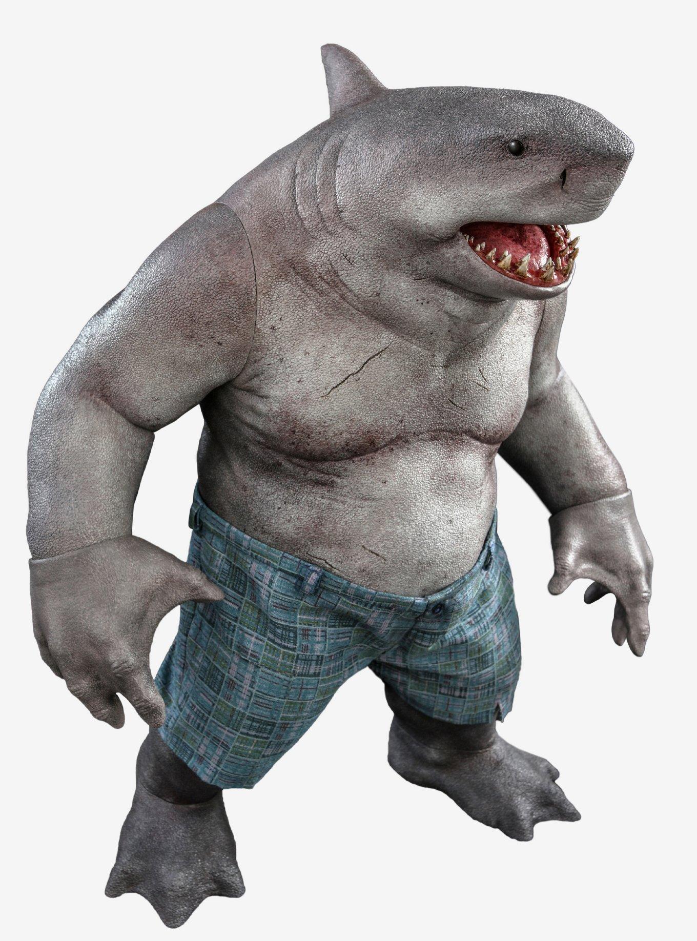 DC Comics The Suicide Squad King Shark Sixth Scale Figure By Hot Toys, , hi-res