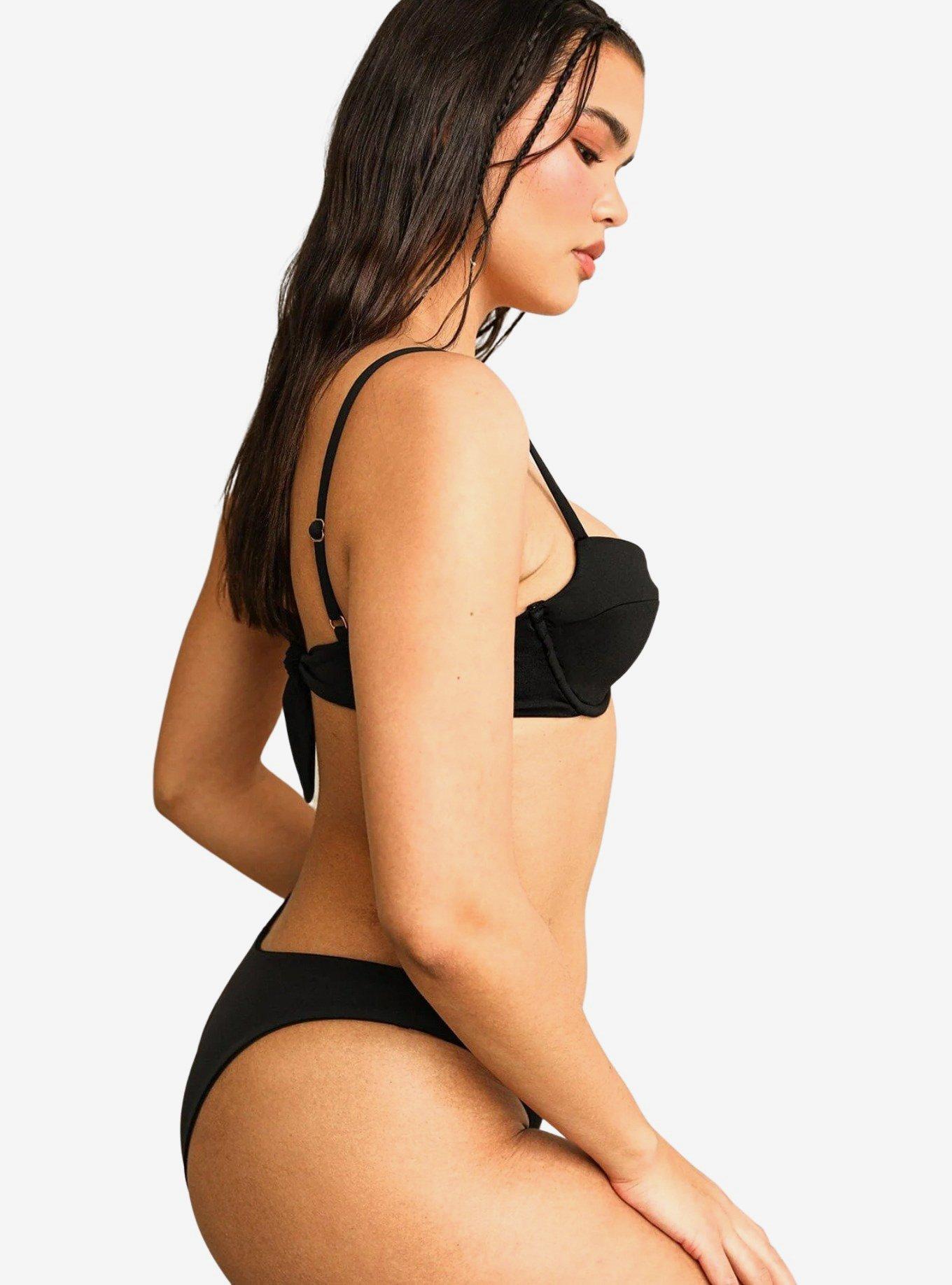 Dippin' Daisy's Gigi Swim Top, BLACK, alternate