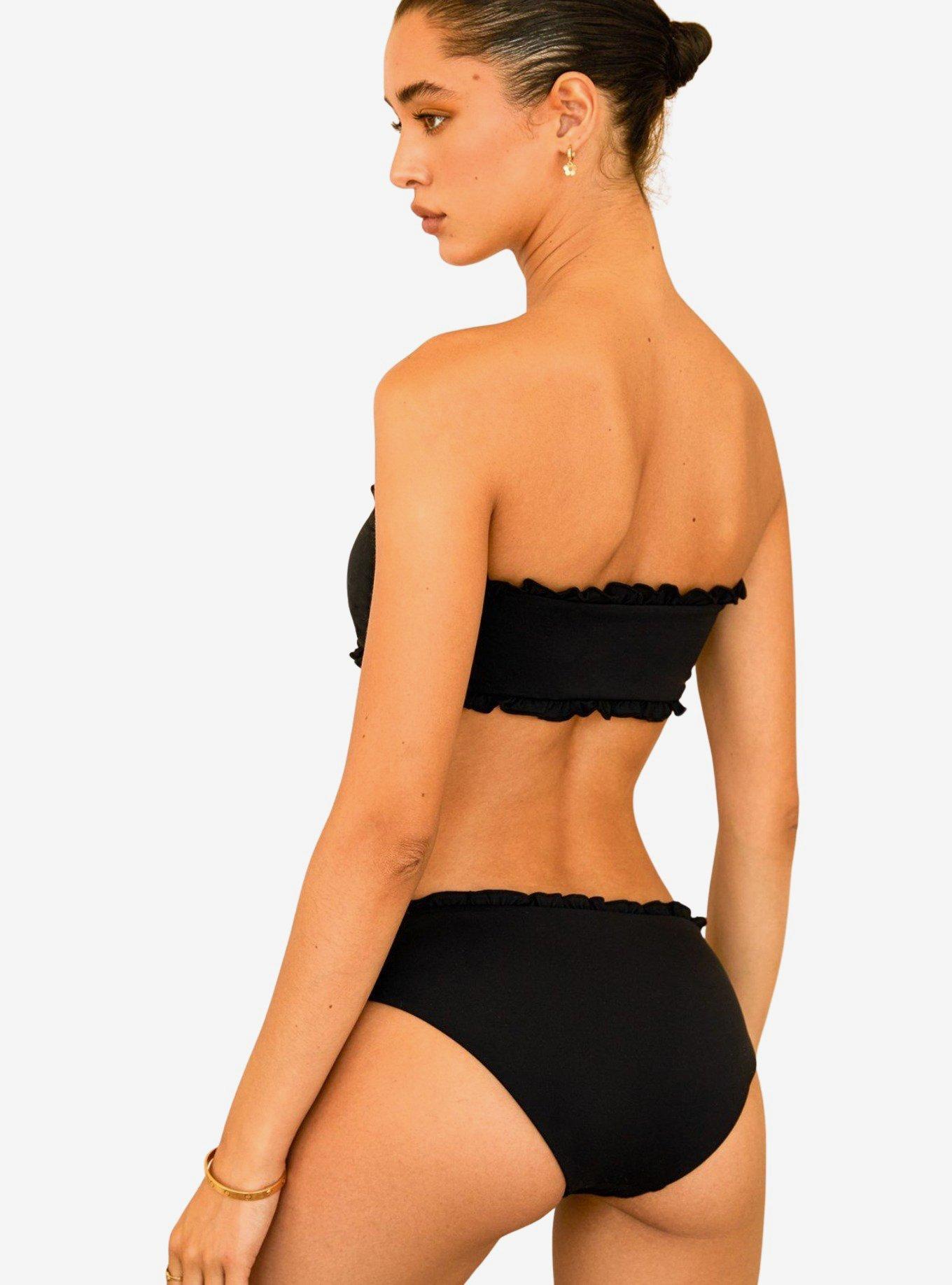 Dippin' Daisy's Kiara Swim Bottom, BLACK, alternate