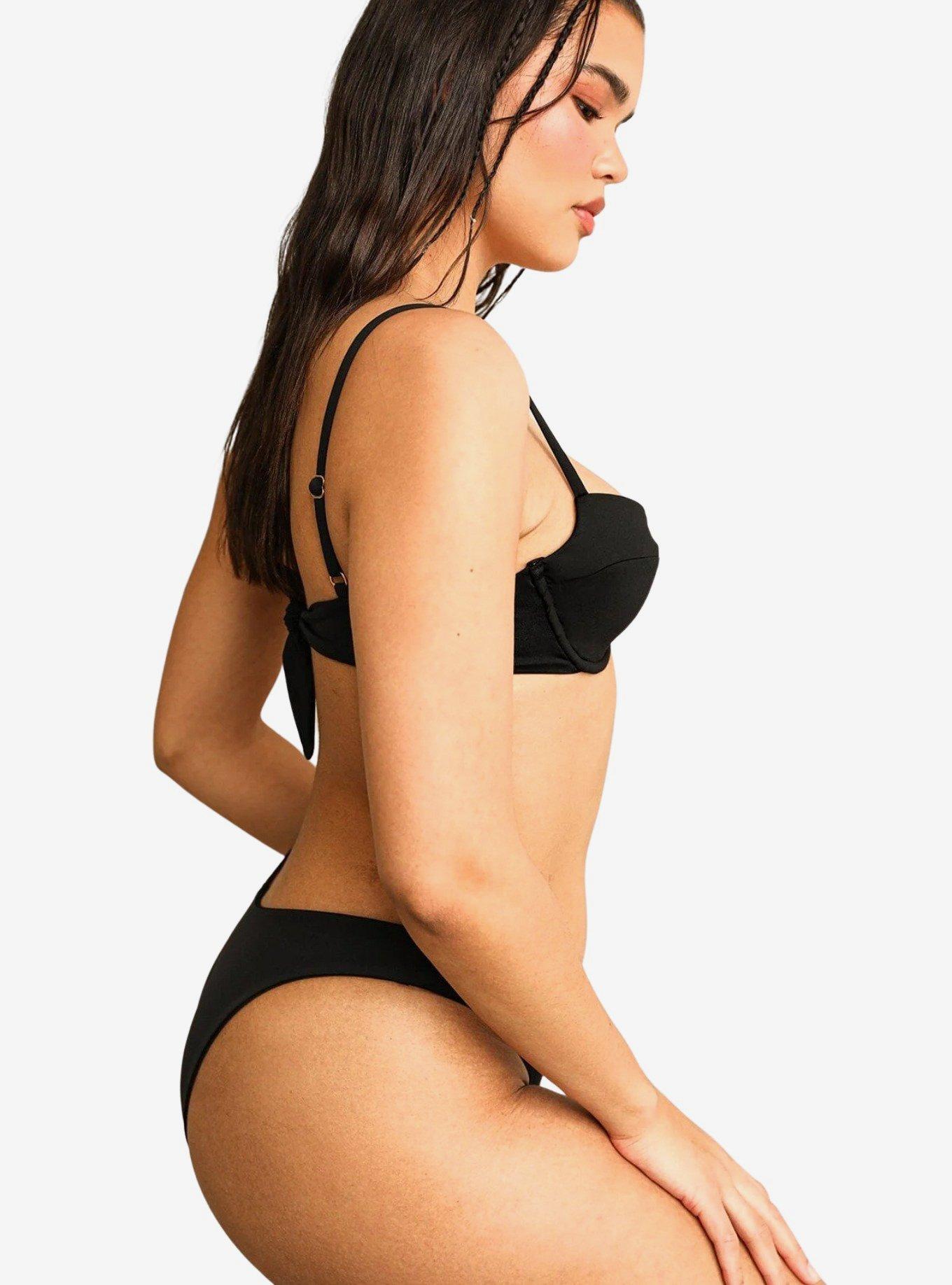 Dippin' Daisy's Nocturnal Swim Bottom, BLACK, alternate