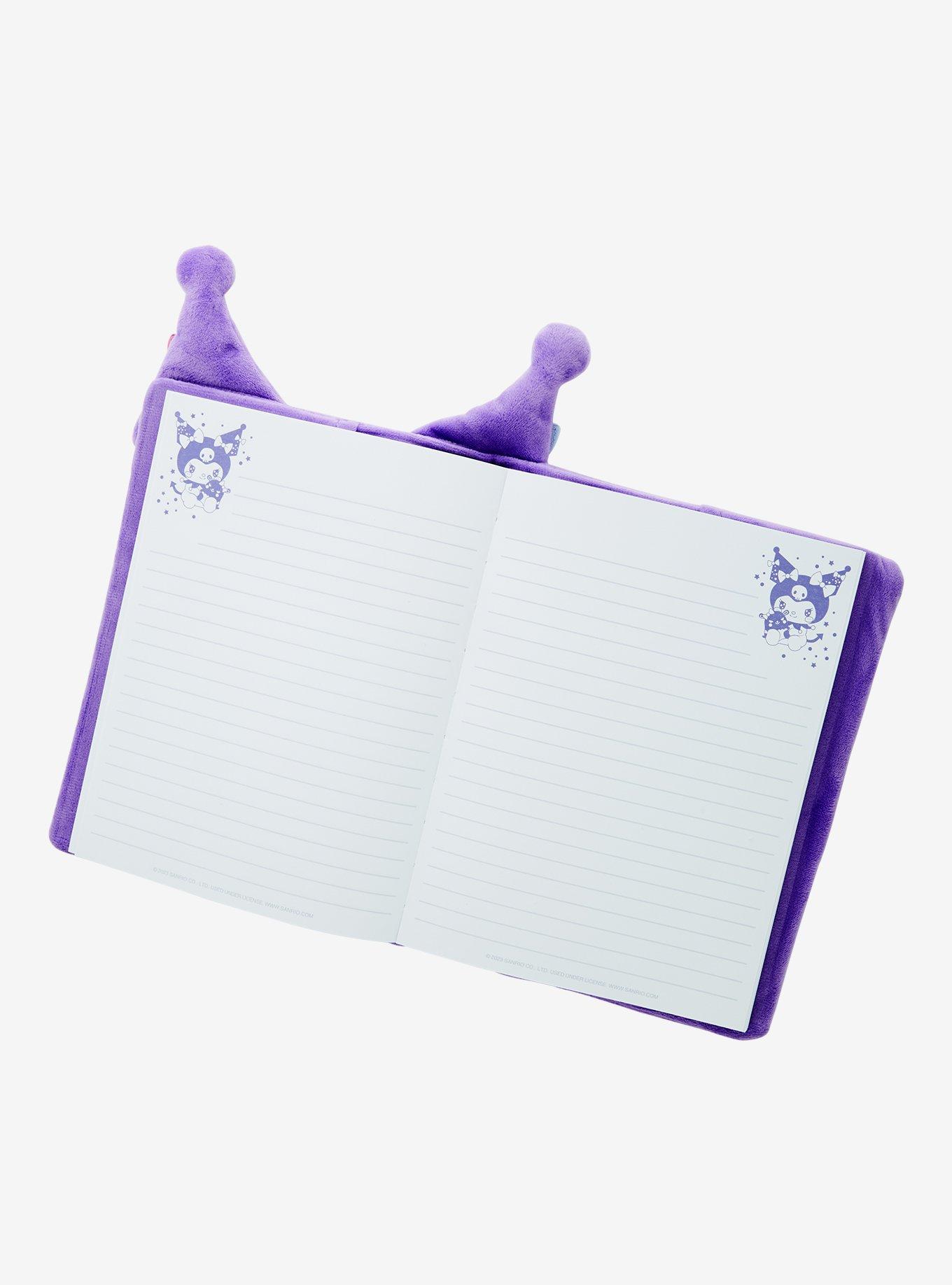 Loungefly Sanrio Kuromi Plush Journal and Pouch, , alternate