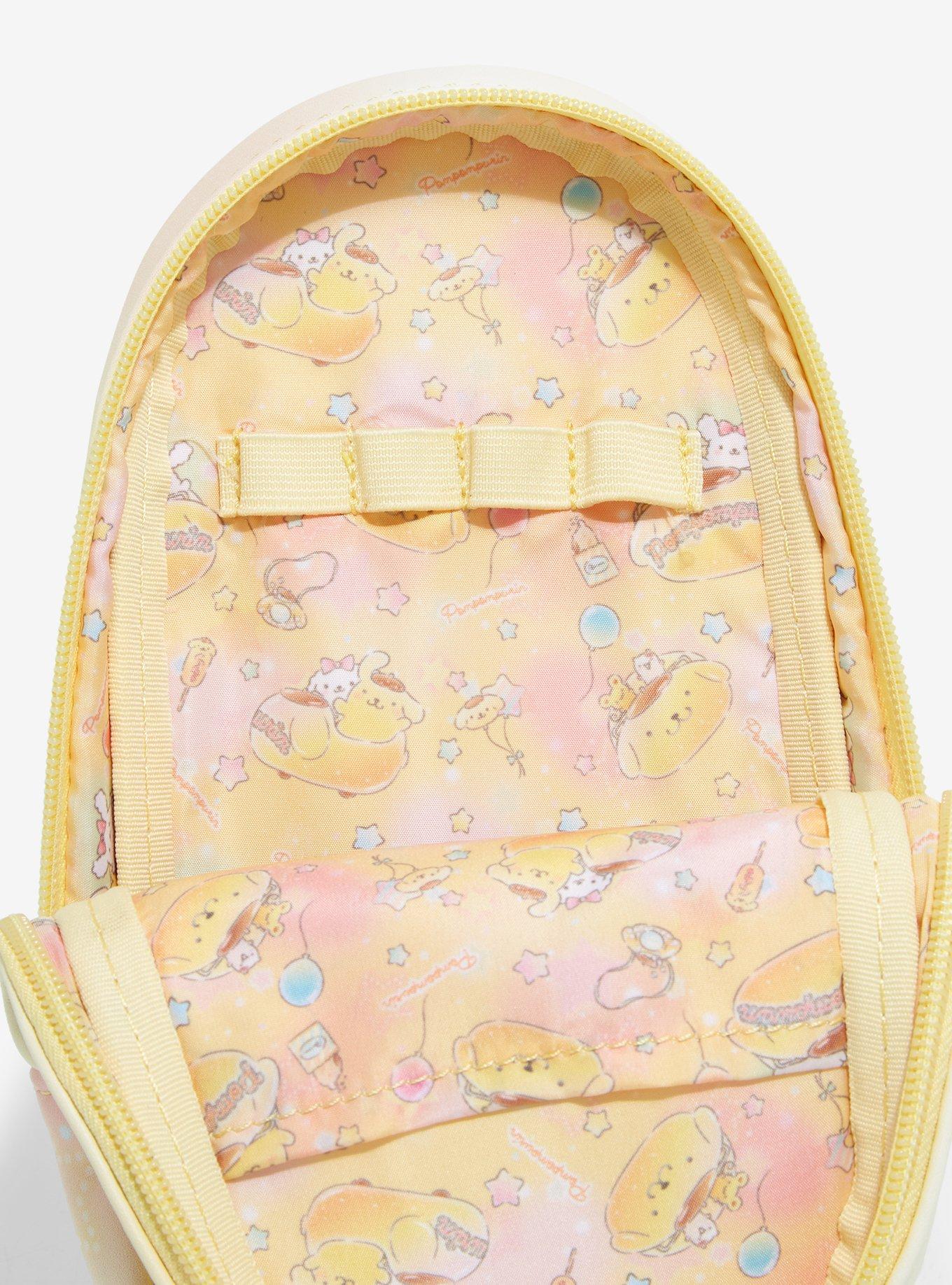 Loungefly Sanrio Pompompurin Roller Coaster Backpack Pencil Case, , alternate