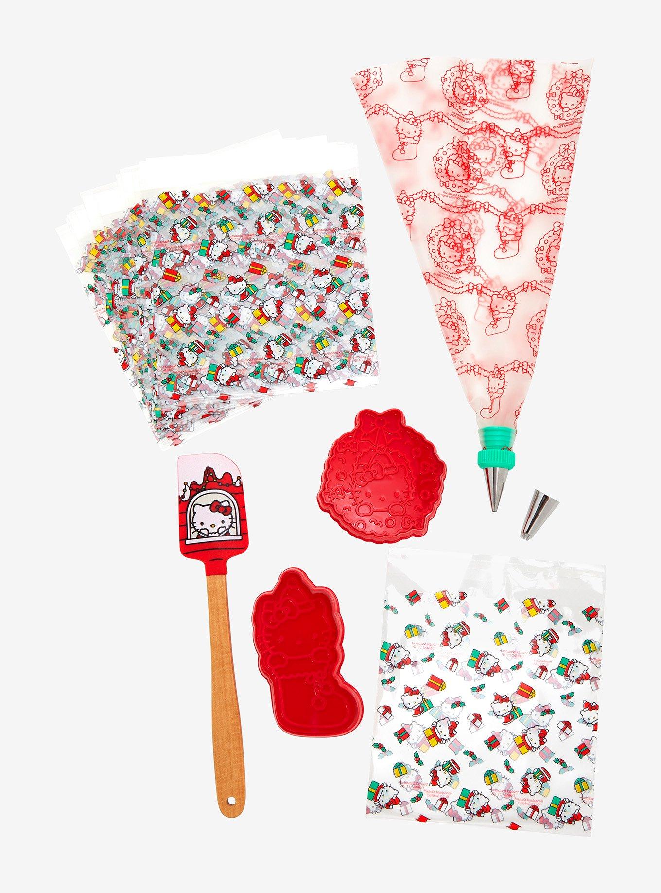 Hello Kitty Holiday Cookie Stamp & Frosting Set, , alternate