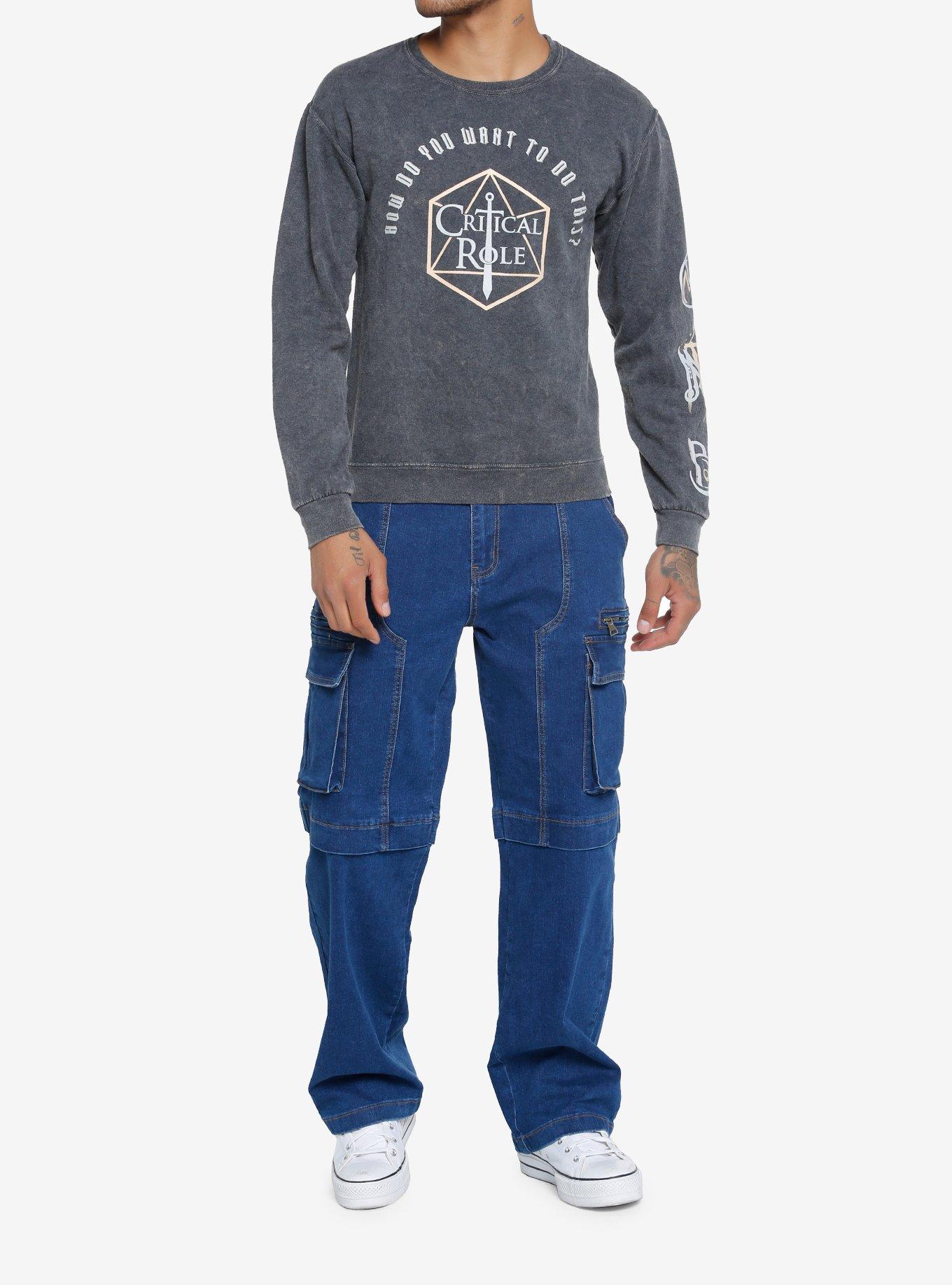 Critical Role Symbols Sweatshirt, MULTI, alternate