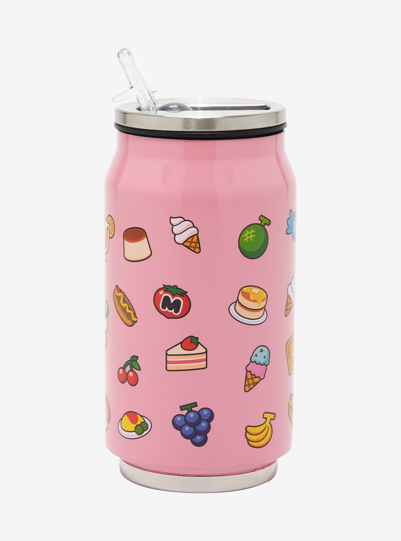 Kirby Snacks Soda Can Water Bottle, , alternate