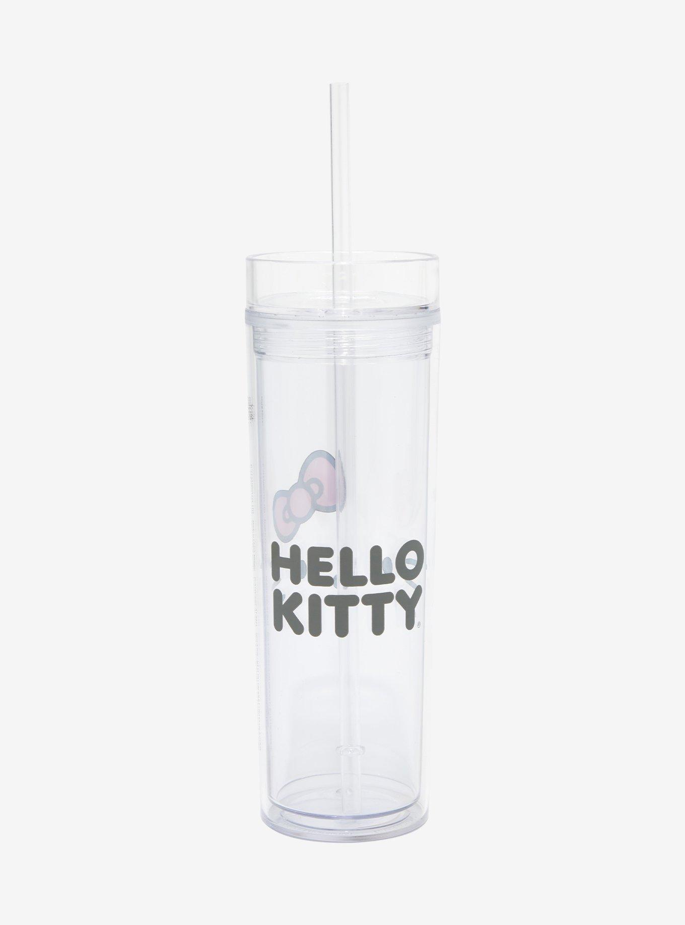 Hello Kitty Face Skinny Acrylic Travel Cup, , alternate