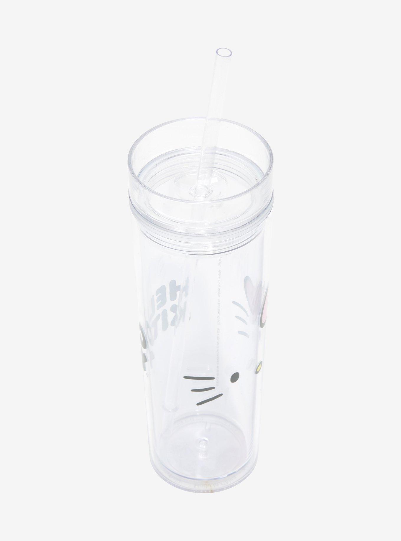 Hello Kitty Face Skinny Acrylic Travel Cup, , alternate