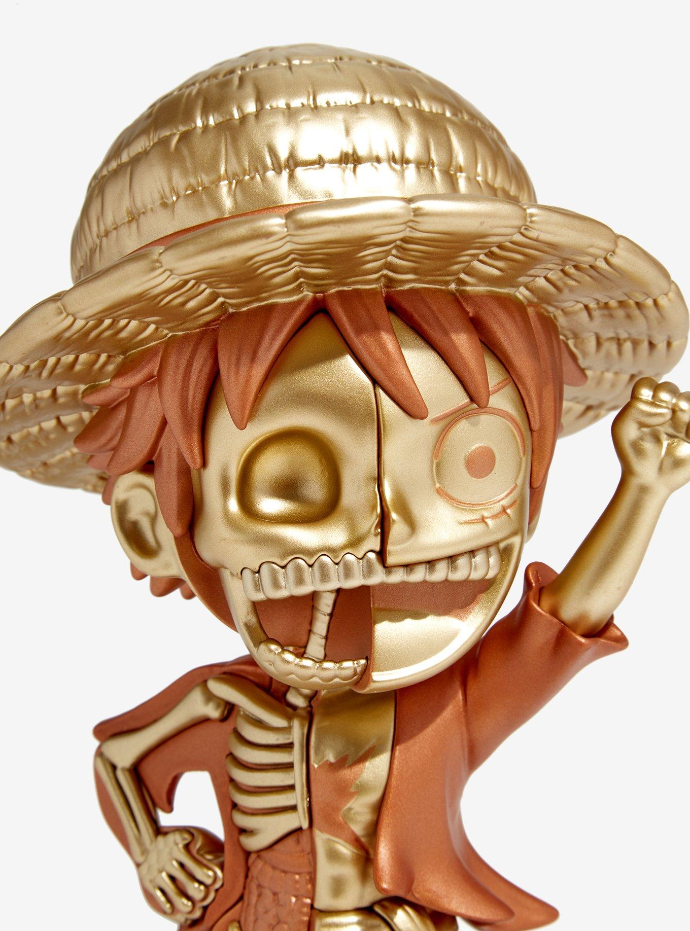 Mighty Jaxx One Piece XXRAY Plus Monkey D. Luffy (Treasure Gold Edition) Figure, , alternate