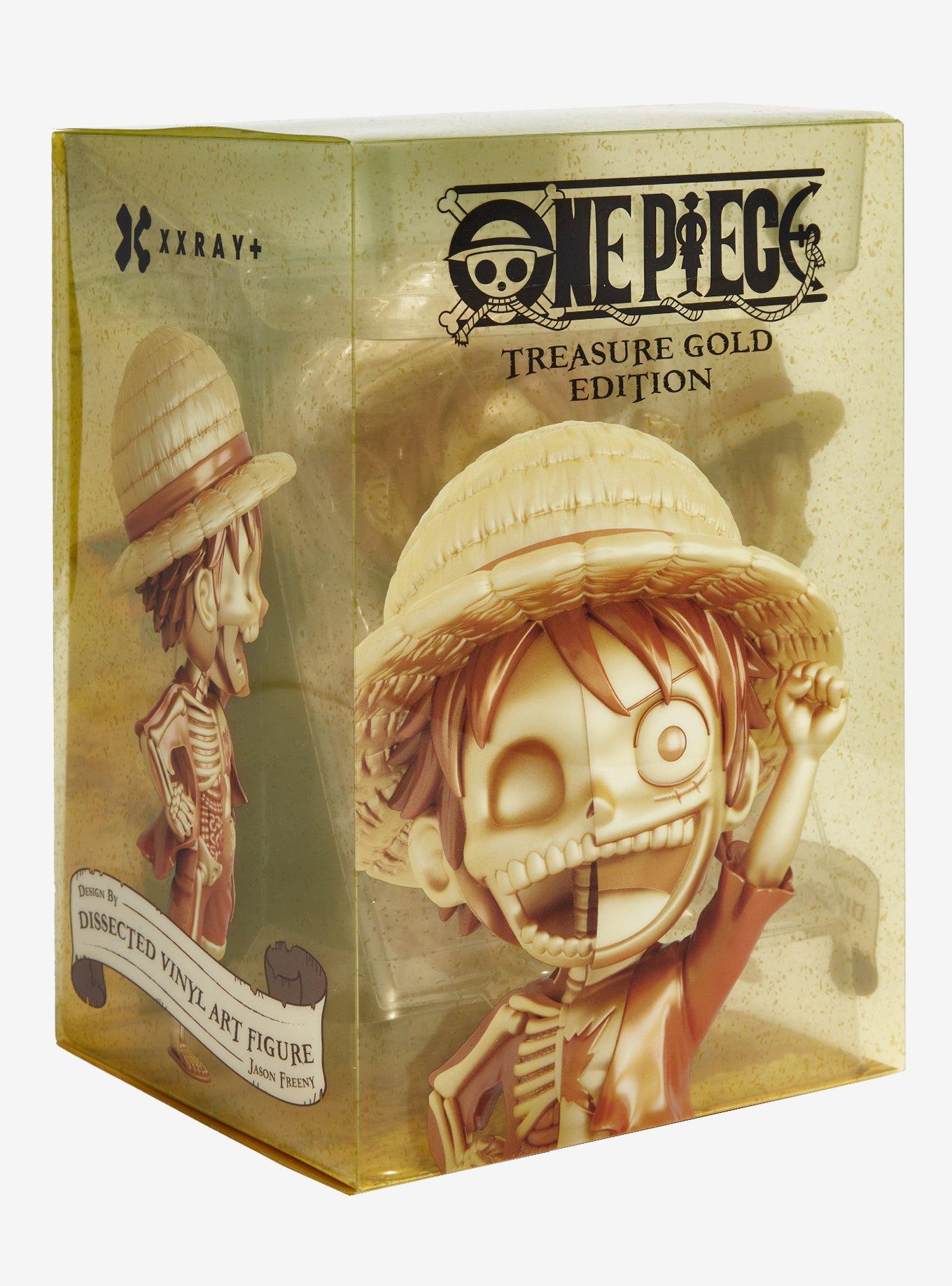 Mighty Jaxx One Piece XXRAY Plus Monkey D. Luffy (Treasure Gold Edition) Figure, , alternate