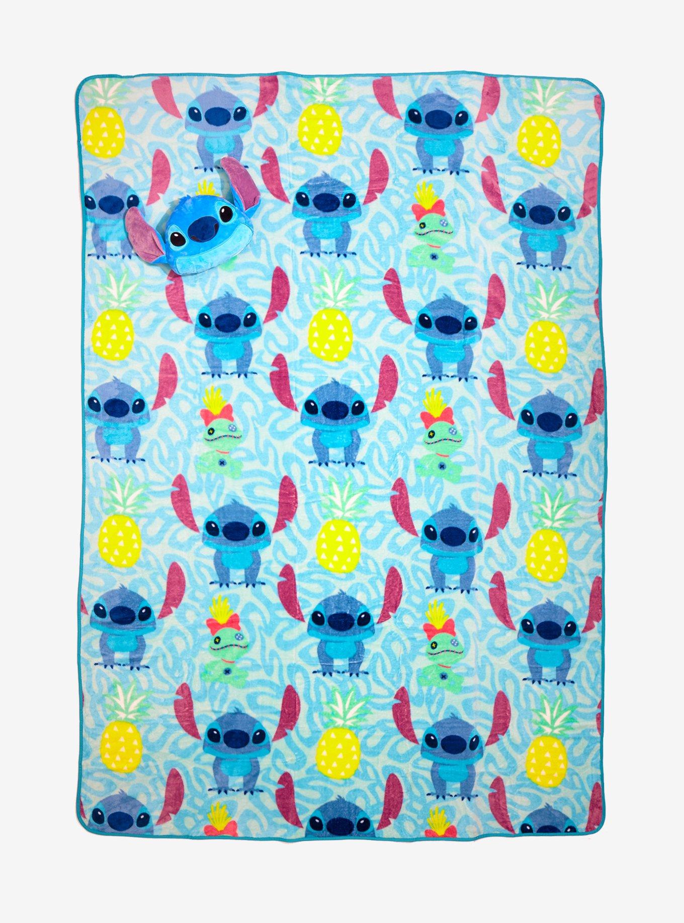 Disney Lilo & Stitch Cushion & Throw Blanket Set, , alternate