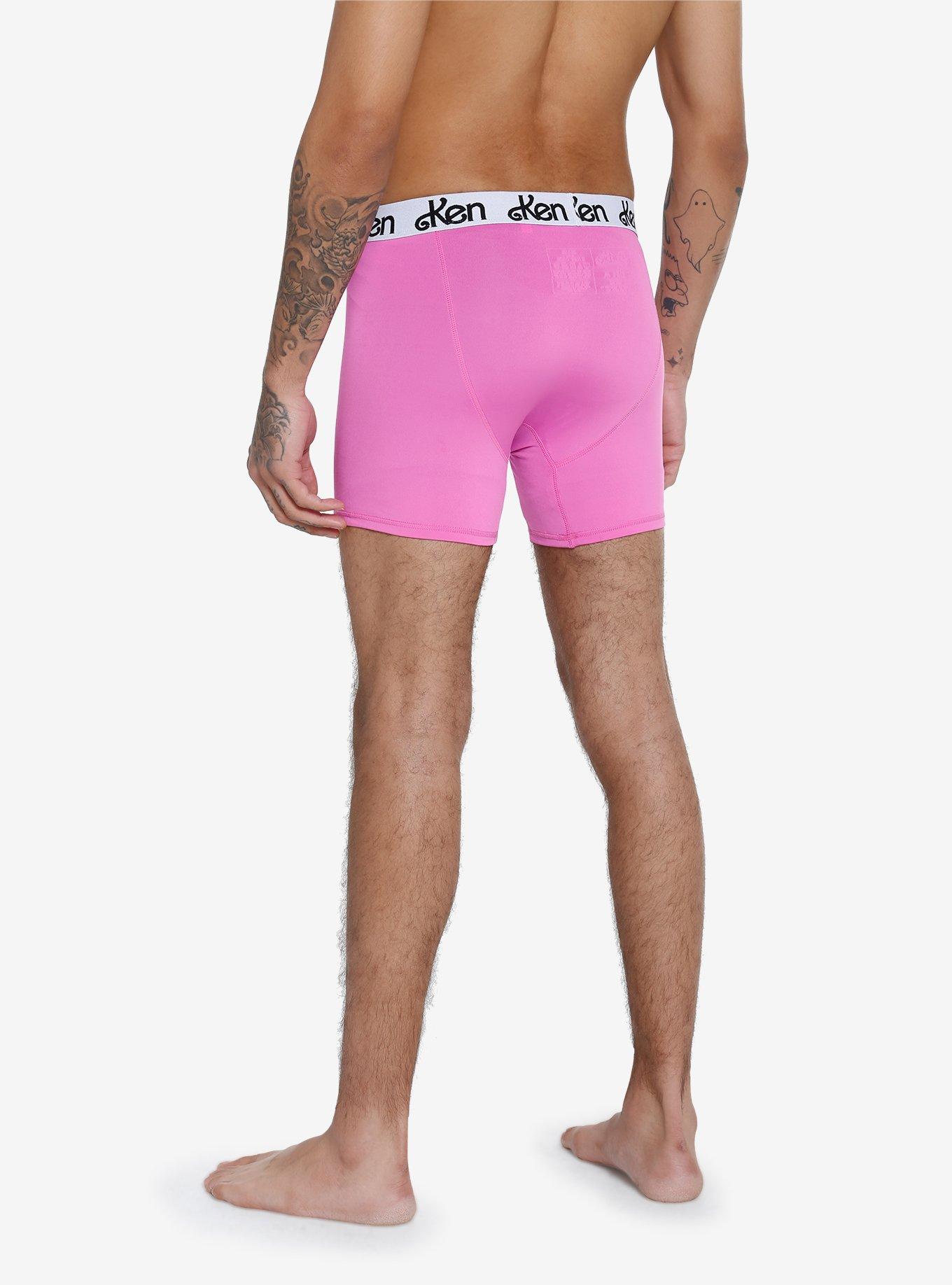 Barbie Ken Boxer Briefs, PINK, alternate