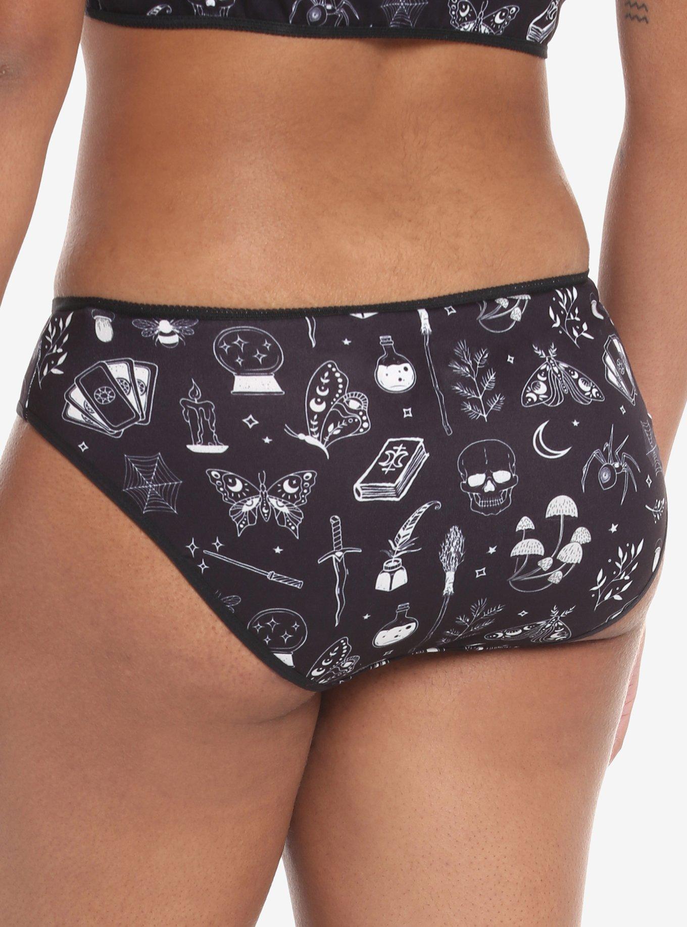 Witchy Items Panty, MULTI, alternate