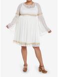 Her Universe The Lord Of The Rings Galadriel Bell Sleeve Dress Plus Size Her Universe Exclusive, CREAM, alternate