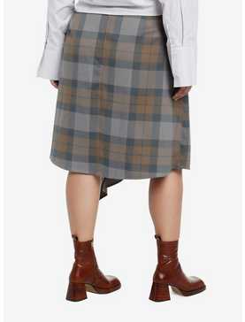 Her Universe Outlander Plaid Waterfall Skirt Plus Size Her Universe Exclusive, , hi-res