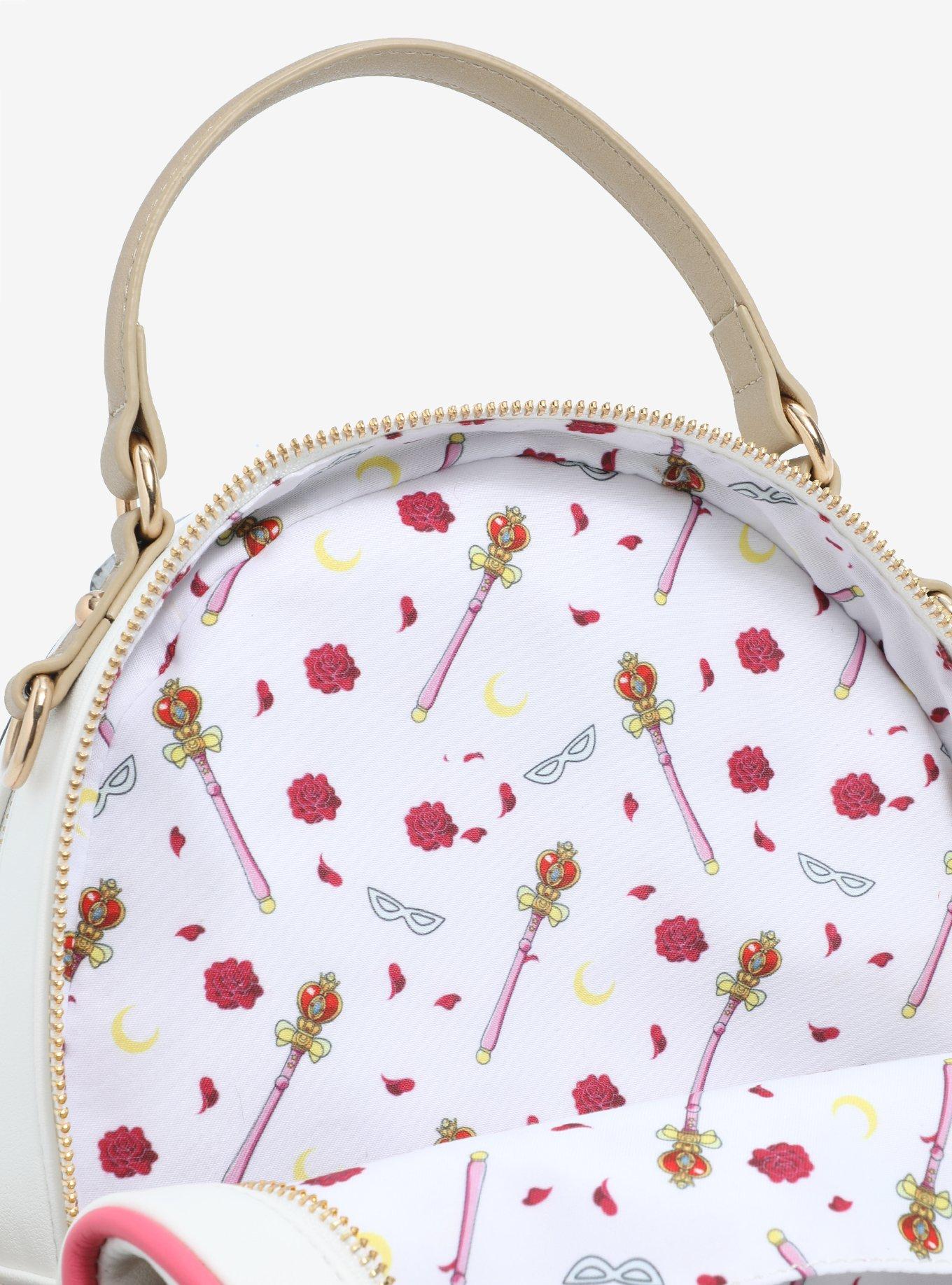 Pretty Guardian Sailor Moon Tuxedo Mask & Super Sailor Moon Reversible Mini Backpack - BoxLunch Exclusive, , alternate