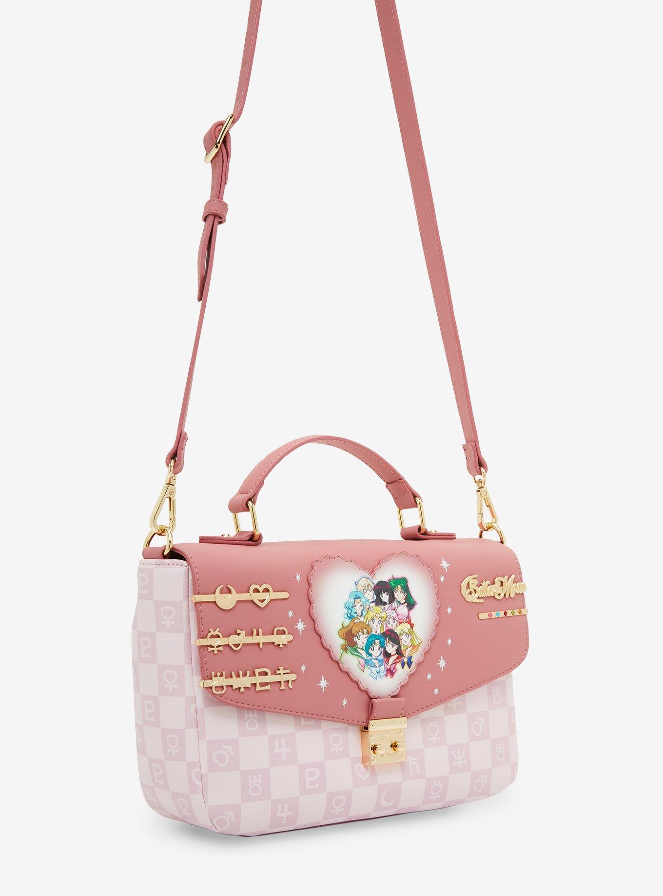 Pretty Guardian Sailor Moon Group Portrait Handbag - BoxLunch Exclusive, , hi-res