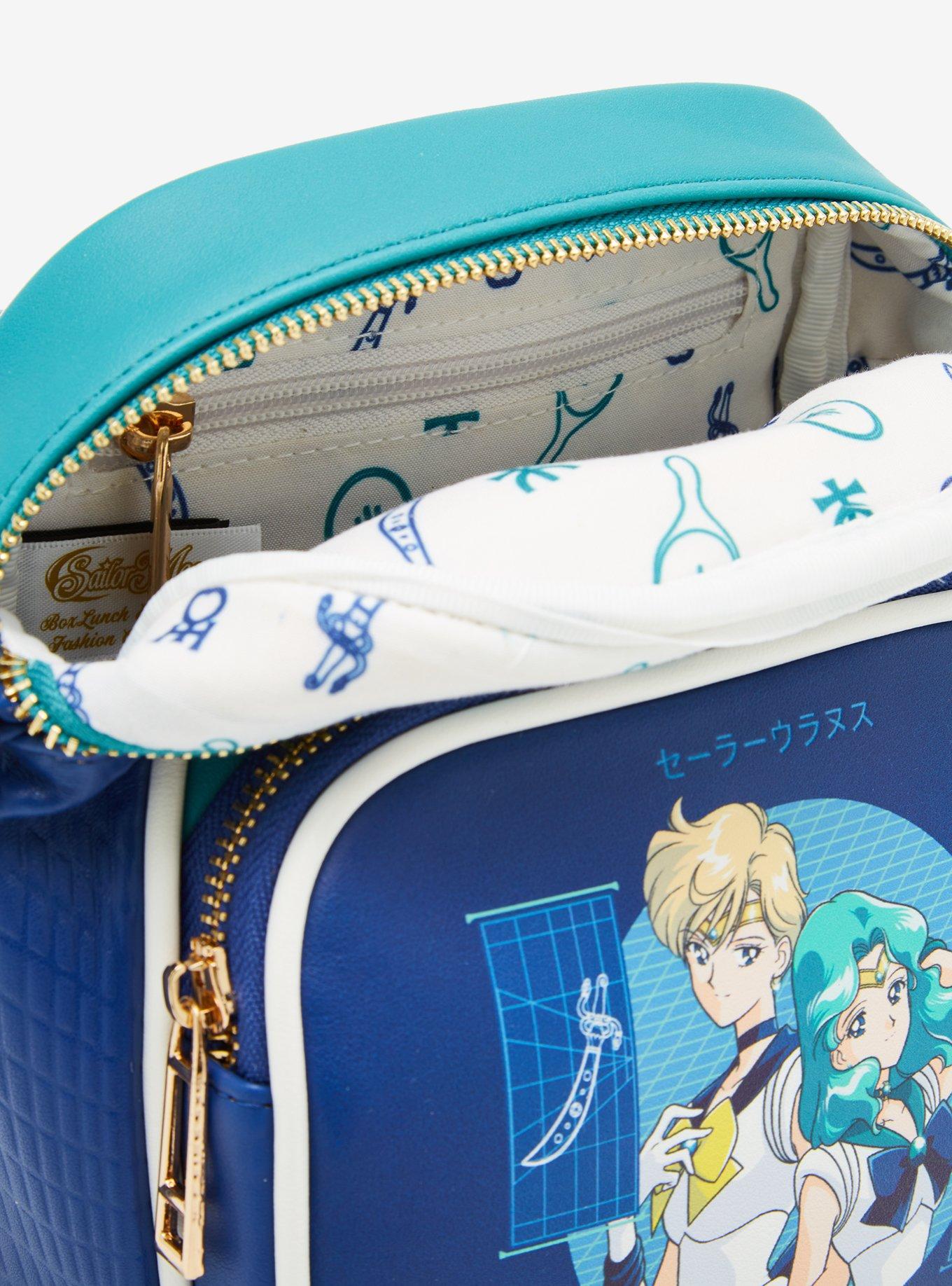 Pretty Guardian Sailor Moon Sailor Uranus & Sailor Neptune Crossbody Bag - BoxLunch Exclusive, , alternate