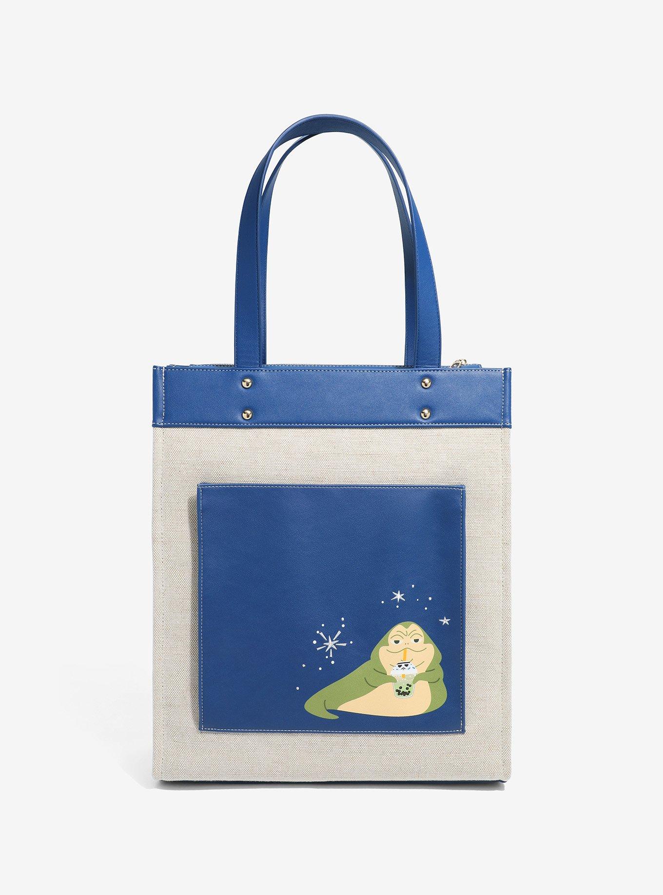 Our Universe Star Wars Characters Boba Tea Tote Bag - BoxLunch Exclusive, , alternate