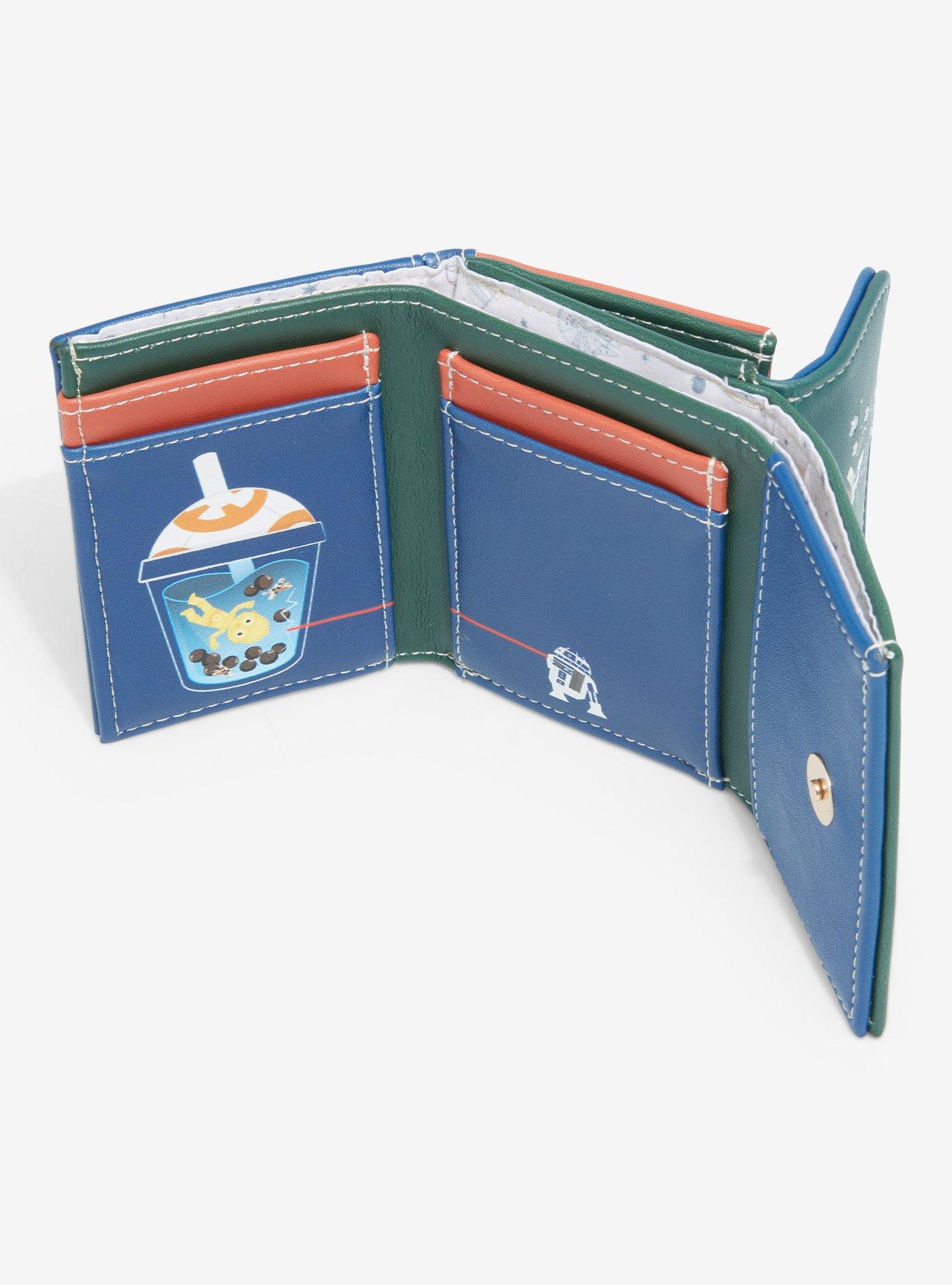 Our Universe Star Wars Characters Boba Tea Small Wallet - BoxLunch Exclusive, , alternate