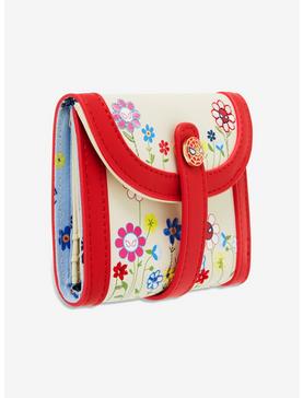 Marvel Spider-Man Floral Small Wallet - BoxLunch Exclusive, , hi-res