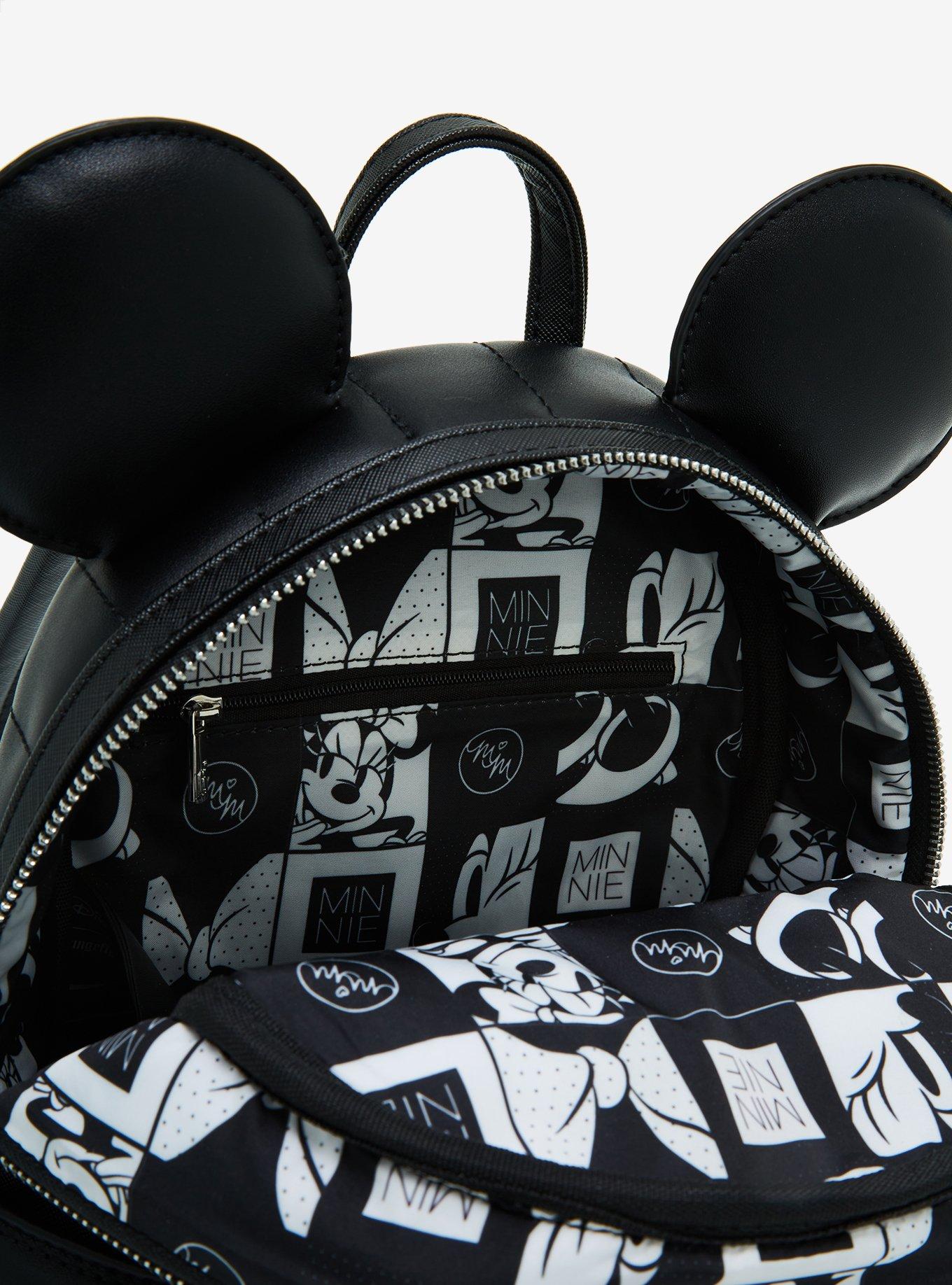 Loungefly Disney Minnie Mouse Puffer Ears Mini Backpack - BoxLunch Exclusive