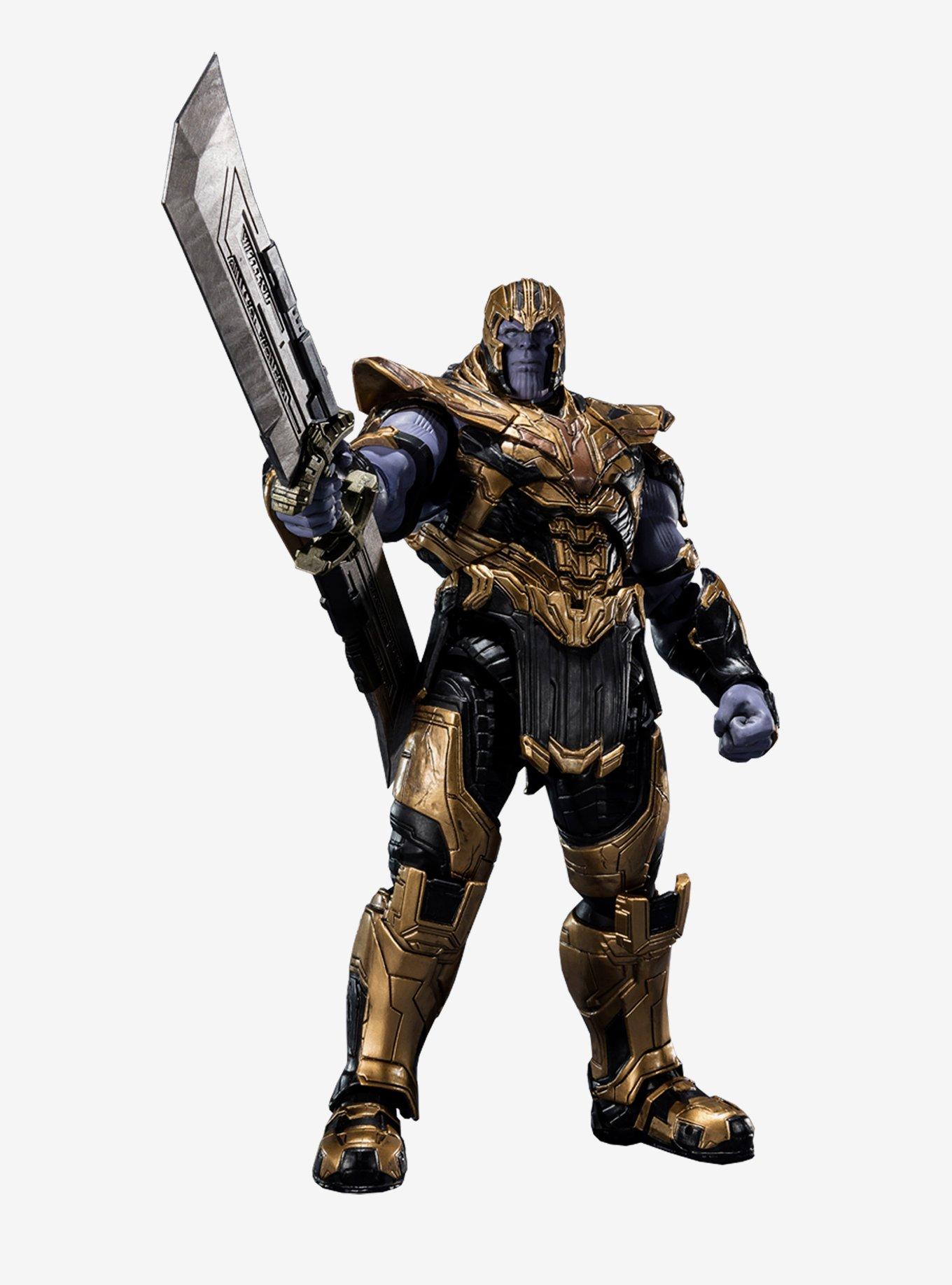 Bandai Spirits Avengers: Endgame S.H Figuarts Thanos (Five Years Later) Figure, , alternate