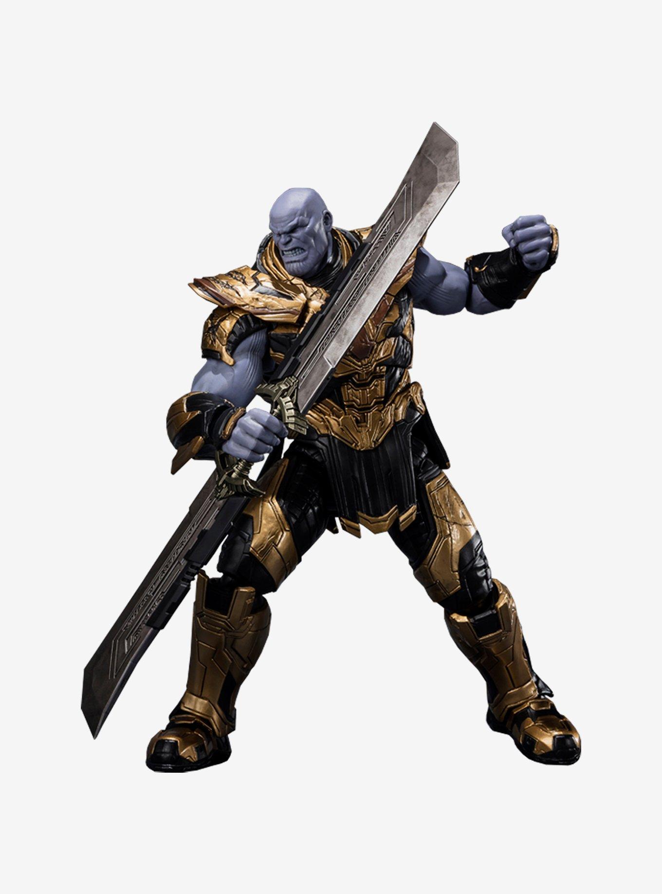 Bandai Spirits Avengers: Endgame S.H Figuarts Thanos (Five Years Later) Figure, , alternate