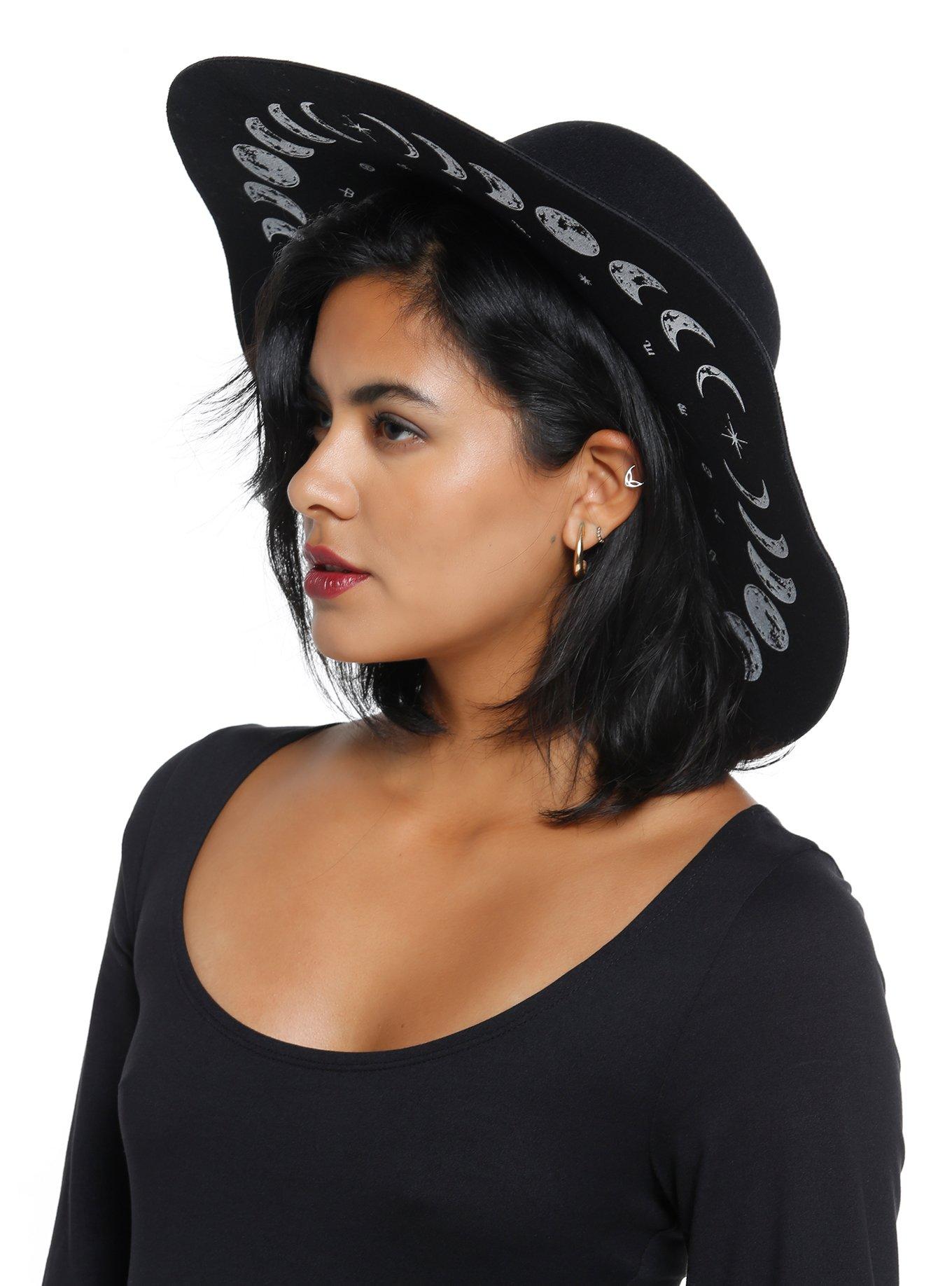 Moon Phase Floppy Hat, , alternate