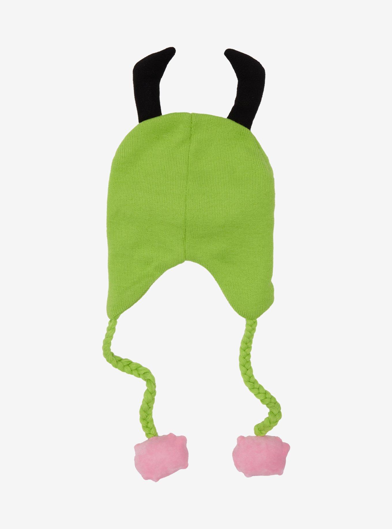 Invader Zim GIR Tassel Beanie, , alternate