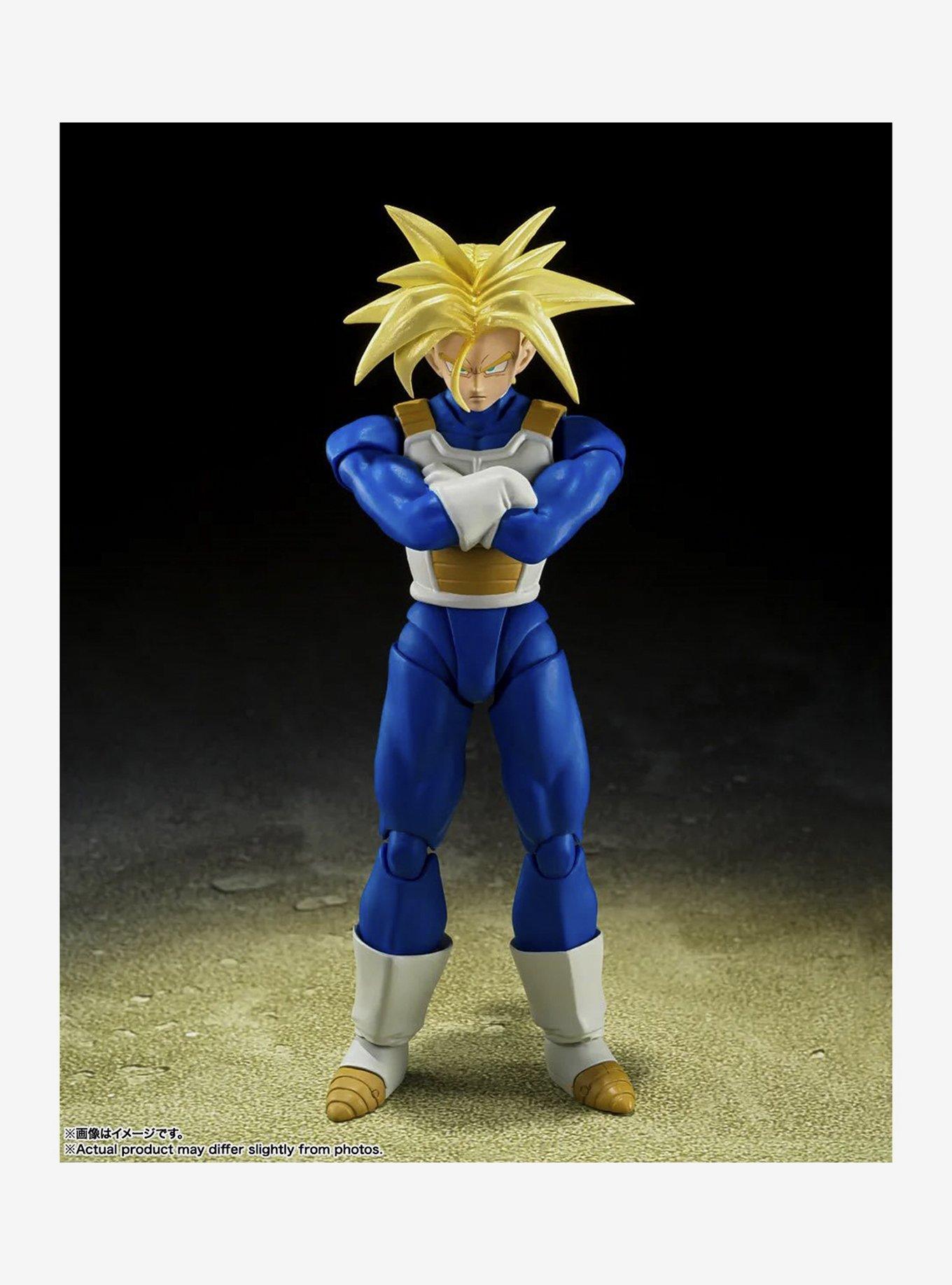 Bandai Spirits Dragon Ball Z S.H.Figuarts Super Saiyan Trunks Figure (Latent Power Ver.), , alternate