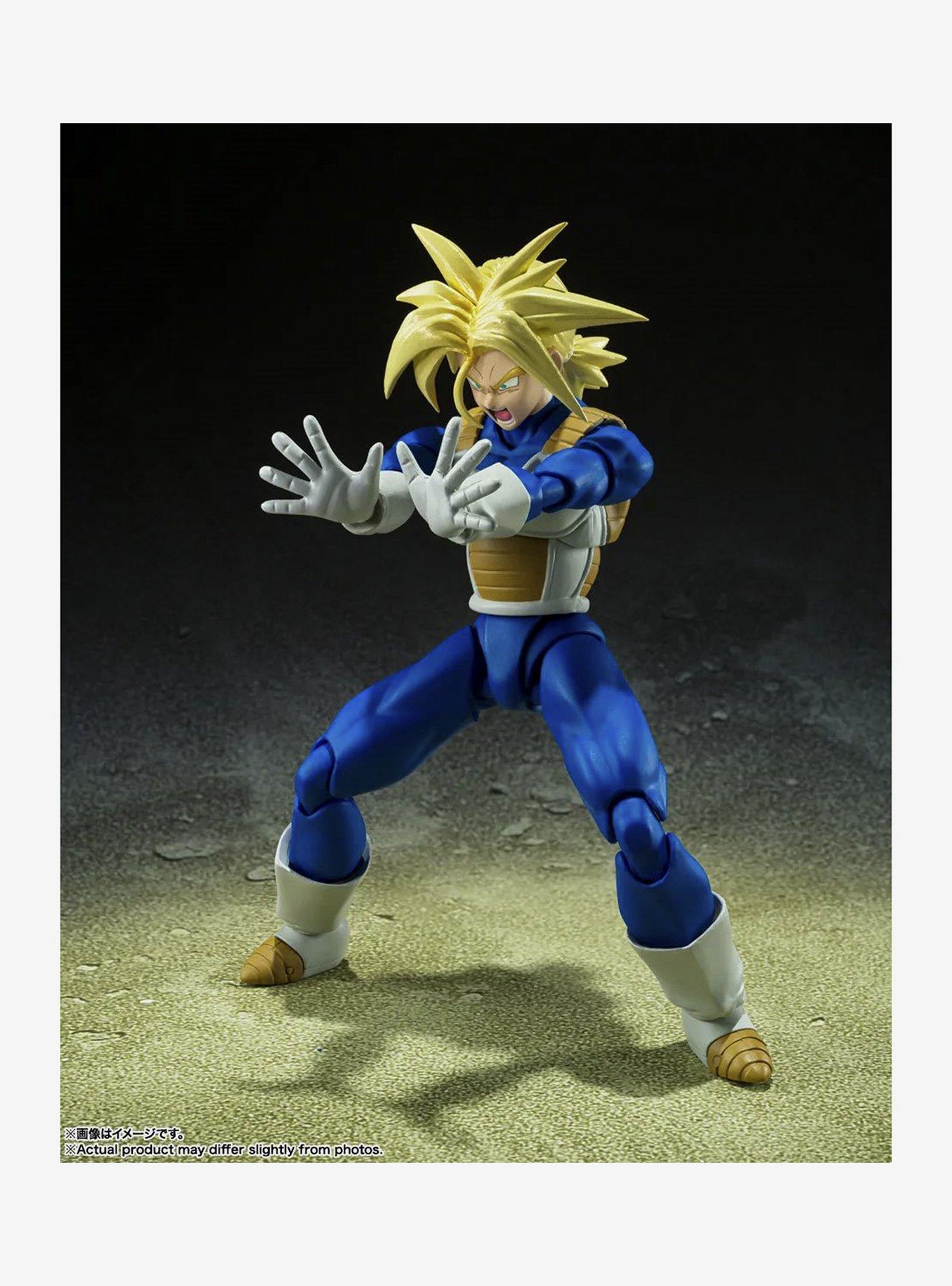 Bandai Spirits Dragon Ball Z S.H.Figuarts Super Saiyan Trunks Figure (Latent Power Ver.), , alternate