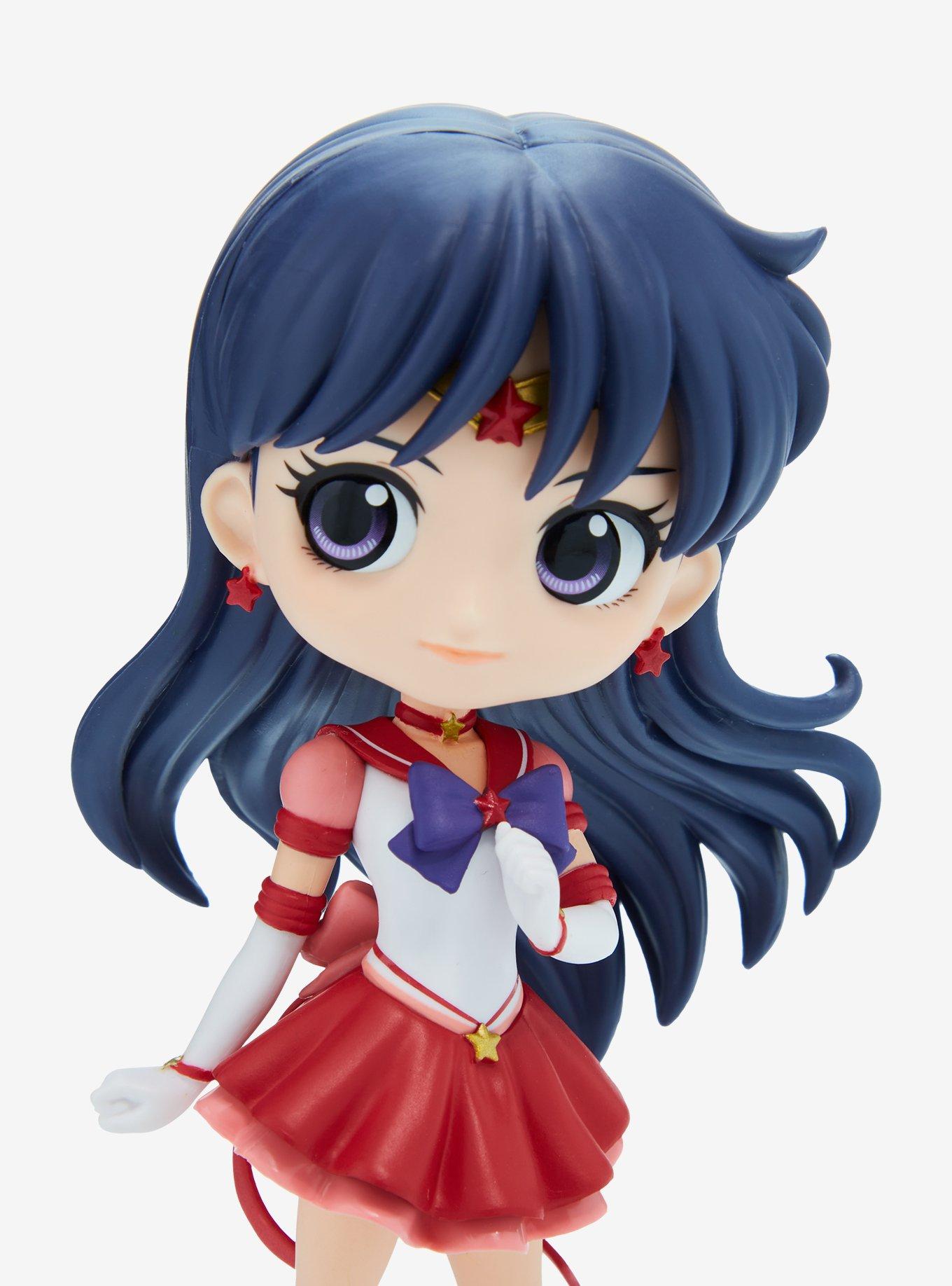 Banpresto Sailor Moon Cosmos Q Posket Eternal Sailor Mars Figure (Ver. B), , alternate